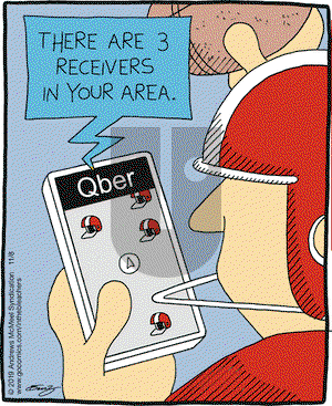 In the Bleachers on Friday November 8, 2019 Comic Strip