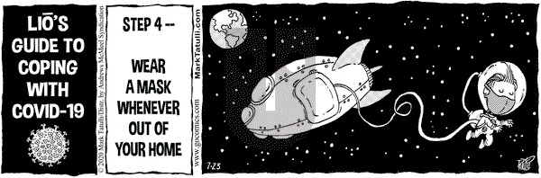 Lio on Thursday July 23, 2020 Comic Strip