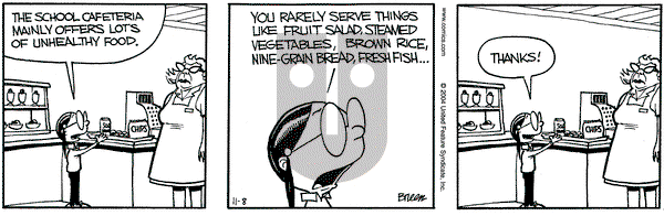Grand Avenue on Monday November 8, 2004 Comic Strip