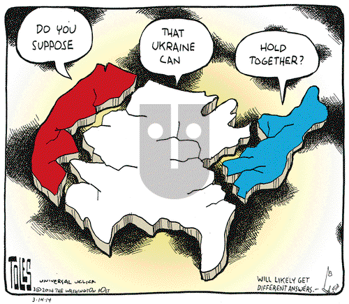 Tom Toles on Friday March 14, 2014 Comic Strip