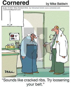 Cornered on Thursday May 22, 2014 Comic Strip