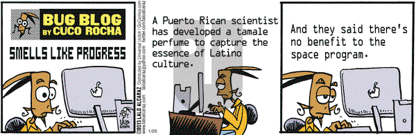 La Cucaracha on Saturday January 26, 2013 Comic Strip
