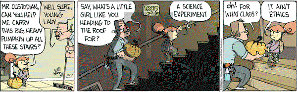 Wallace the Brave on Thursday October 15, 2020 Comic Strip