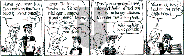 The Elderberries on Wednesday February 23, 2005 Comic Strip