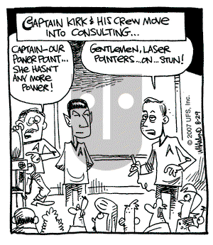 Reality Check on Wednesday August 29, 2007 Comic Strip
