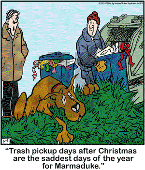 Marmaduke on Monday January 11, 2021 Comic Strip