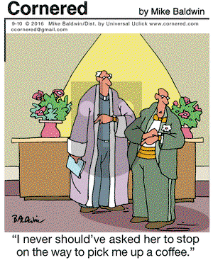 Cornered on Saturday September 10, 2016 Comic Strip