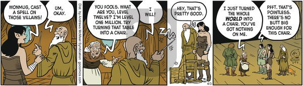Alley Oop on Thursday April 3, 2025 Comic Strip