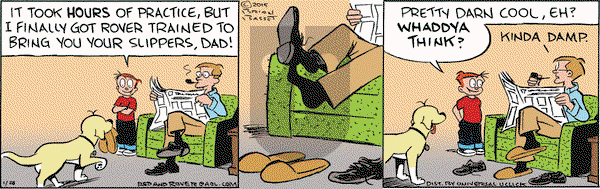 Red and Rover on Wednesday January 28, 2015 Comic Strip