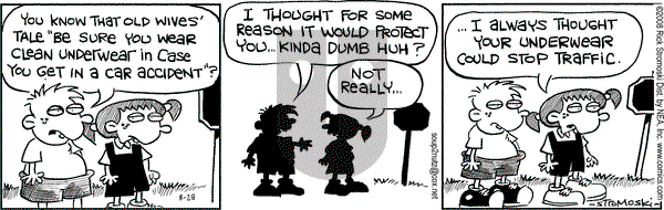 Soup to Nutz - Old on Thursday August 28, 2008 Comic Strip