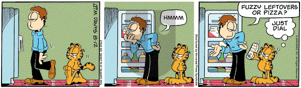 Garfield on Tuesday August 12, 2008 Comic Strip