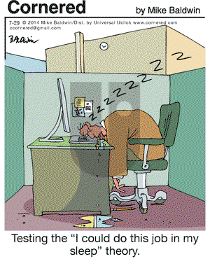 Cornered on Tuesday July 29, 2014 Comic Strip
