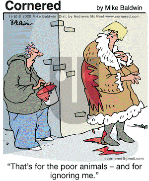 Cornered on Tuesday November 10, 2020 Comic Strip