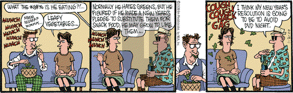 Monty on Friday January 2, 2009 Comic Strip