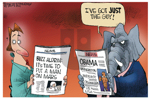 Jerry Holbert on Thursday July 17, 2014 Comic Strip