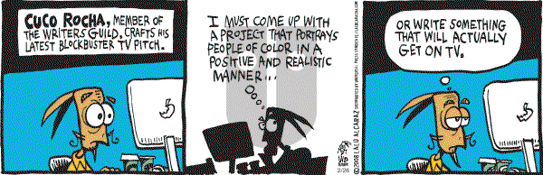 La Cucaracha on Tuesday February 26, 2008 Comic Strip