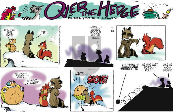 Over the Hedge on Sunday November 22, 2020 Comic Strip