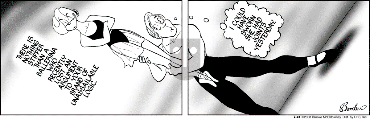 9 Chickweed Lane - Monday June 23, 2008 Comic Strip