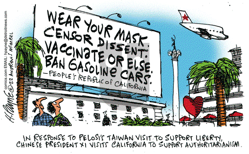 Henry Payne - Tuesday August 2, 2022 Comic Strip