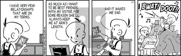 Cow and Boy Classics on Monday January 28, 2008 Comic Strip