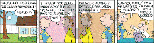 Drabble on Monday February 22, 2016 Comic Strip