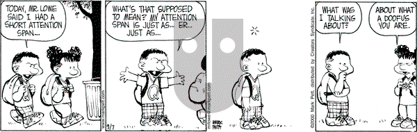 Mr. Lowe on Saturday September 7, 2024 Comic Strip