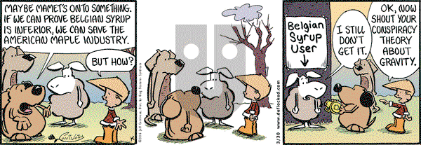 DeFlocked on Wednesday March 30, 2016 Comic Strip
