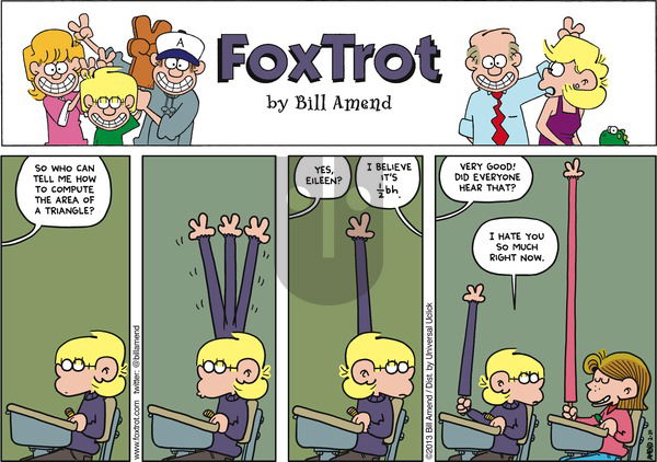 FoxTrot on Sunday February 24, 2013 Comic Strip
