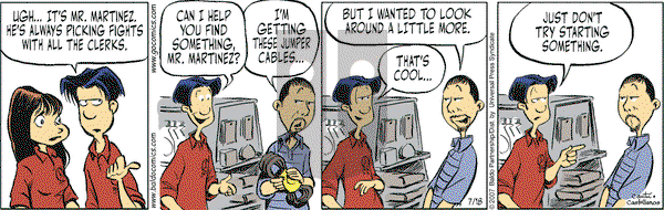 Baldo on Wednesday July 18, 2007 Comic Strip