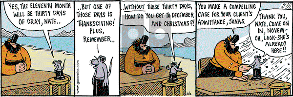 Overboard on Monday November 2, 2015 Comic Strip