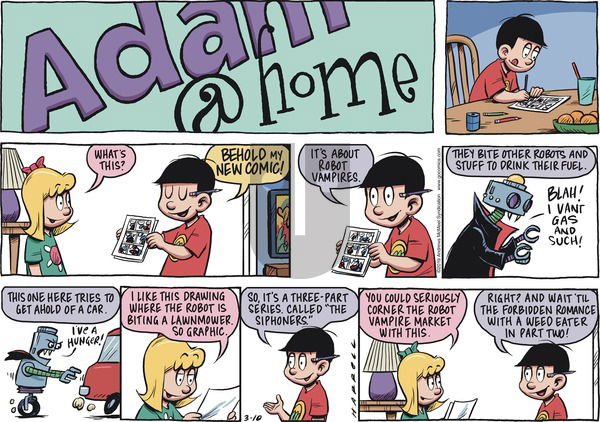 Adam@Home on Sunday March 10, 2019 Comic Strip