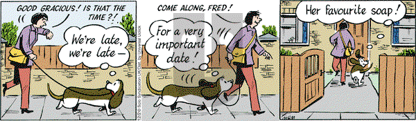 Fred Basset on Friday December 2, 2016 Comic Strip