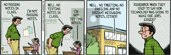 Grand Avenue on Tuesday April 19, 2011 Comic Strip