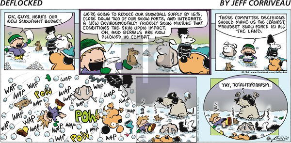 DeFlocked on Sunday January 6, 2013 Comic Strip