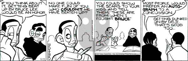 Maintaining on Thursday December 13, 2007 Comic Strip