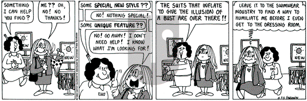 Cathy Classics on Tuesday May 25, 1993 Comic Strip