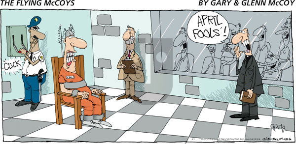 The Flying McCoys on Sunday April 1, 2012 Comic Strip