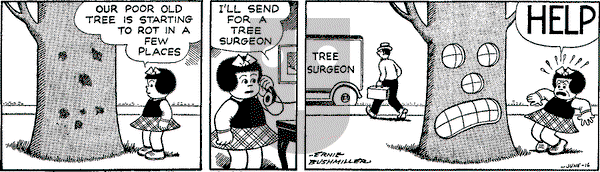 Nancy Classics on Thursday June 16, 2016 Comic Strip
