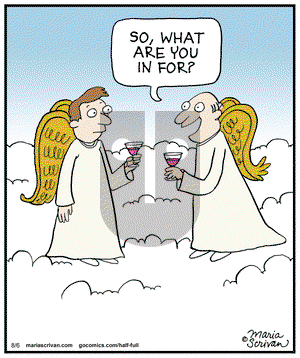 Half Full on Wednesday August 6, 2014 Comic Strip