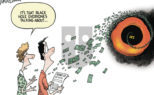 Robert Ariail on Monday April 15, 2019 Comic Strip