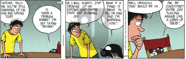 Get Fuzzy on Friday April 11, 2014 Comic Strip