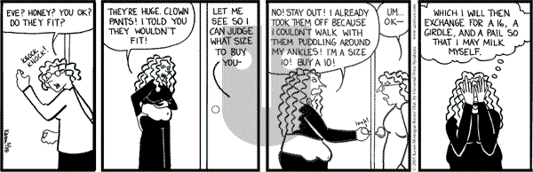Clear Blue Water on Friday February 25, 2005 Comic Strip