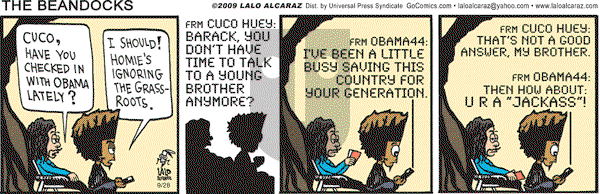 La Cucaracha on Monday September 28, 2009 Comic Strip
