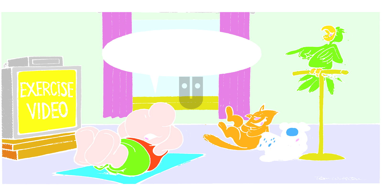Ziggy on Sunday September 14, 2014 Comic Strip