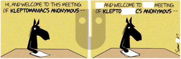 Dark Side of the Horse on Thursday January 30, 2014 Comic Strip