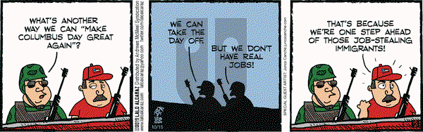 La Cucaracha on Tuesday October 15, 2019 Comic Strip