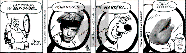 Over the Hedge on Thursday June 18, 1998 Comic Strip