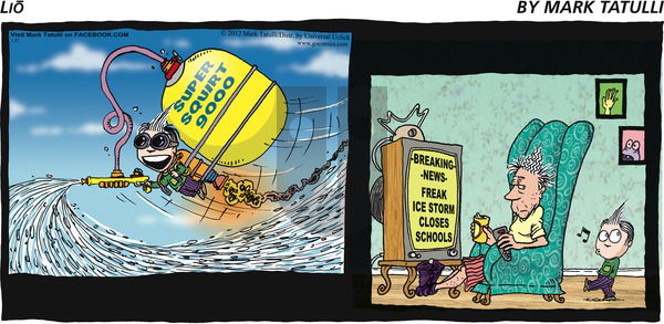 Lio on Sunday January 22, 2012 Comic Strip