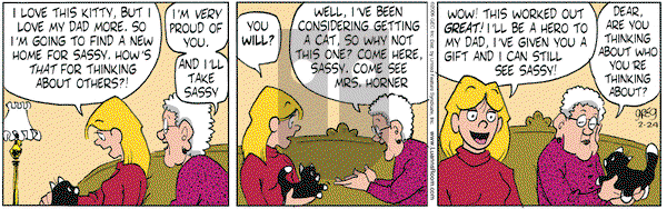 Luann on Friday February 24, 2006 Comic Strip