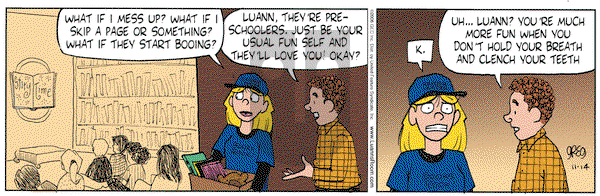 Luann on Tuesday November 14, 2006 Comic Strip